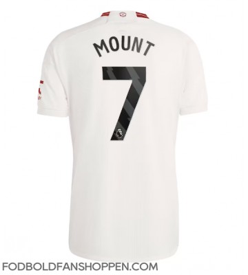 Manchester United Mason Mount #7 Tredjetrøje 2023-24 Kortærmet